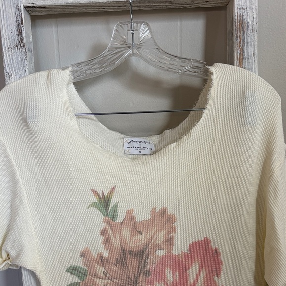 Free People Cream Waffle Knit Maxi Dress - Picture 5 of 7